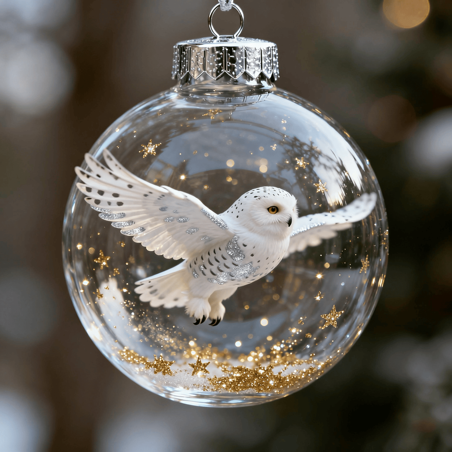 🔥LAST DAY 49 % OFF-🐦Nature’s Birds Crystal Glass Ornament Set(The 3D bird is inside the ball, in three dimensions.)