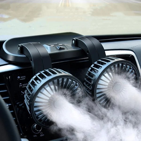 🔥Today Special offer 🔥Newly Double Cooling Car Fan