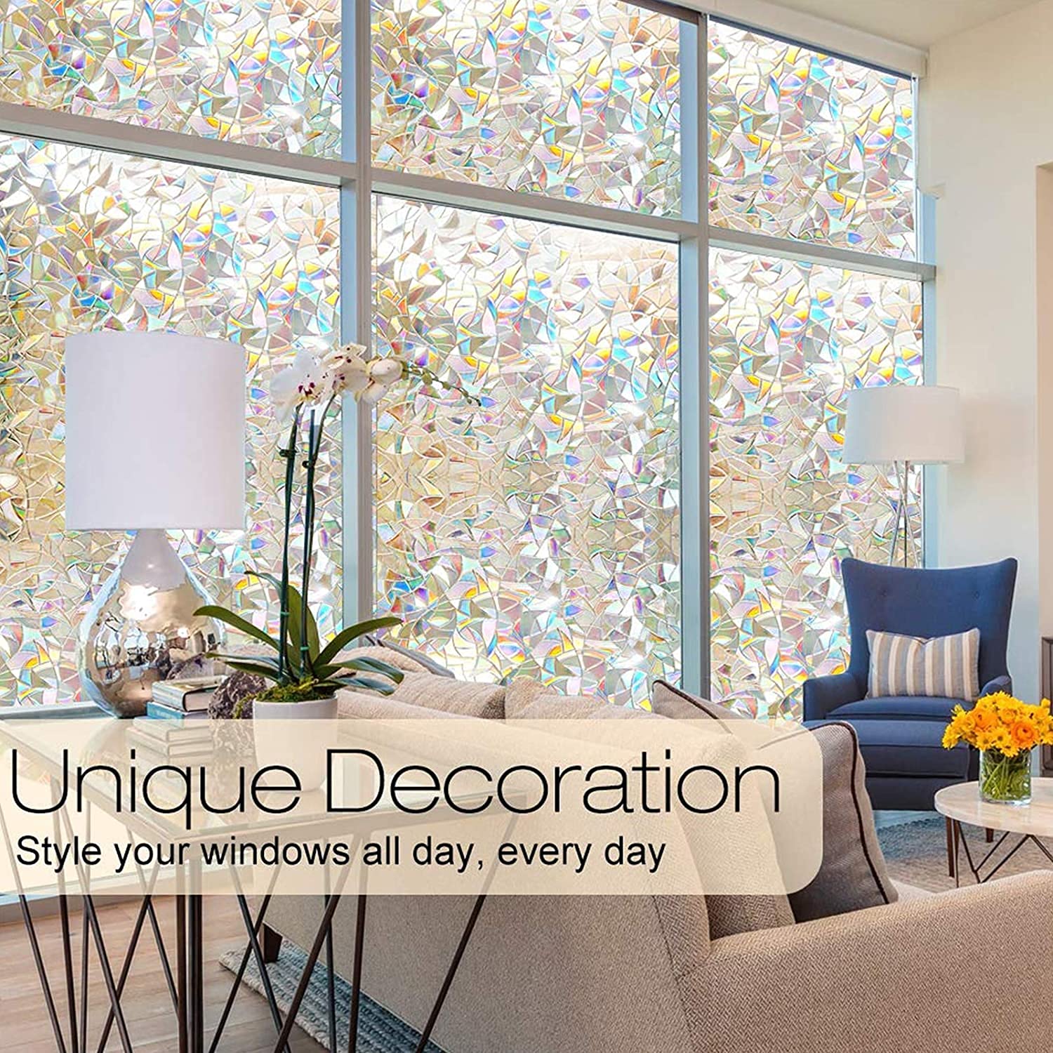 3D Rainbow Window Film - BUY MORE SAVE MORE – Blauzone