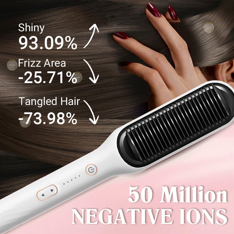 Negative Ion Hair Straightener Styling Comb💇‍♀