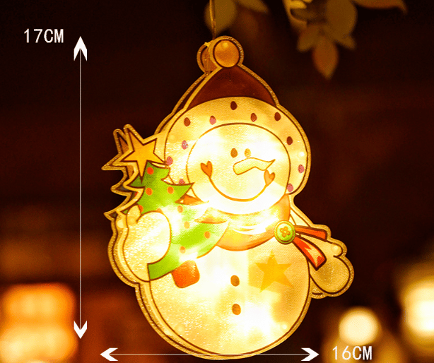 (🎅EARLY CHRISTMAS SALE - 48% OFF) CHRISTMAS WINDOW HANGING LIGHTS - Buy 4 FREE SHIPPING NOW!