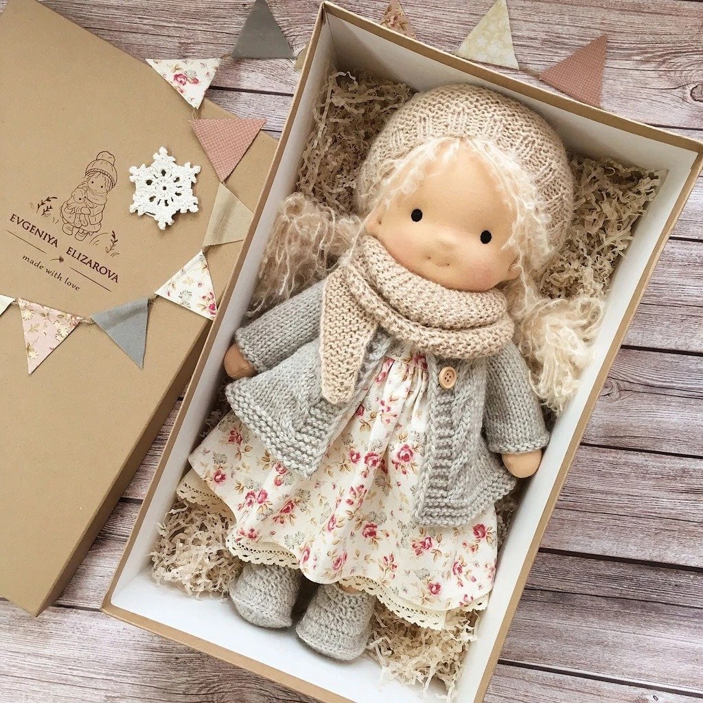 ALL🎁🎁The Best Gift for Kids-Handmade Waldorf Doll👧(Buy2 Free Shipping)