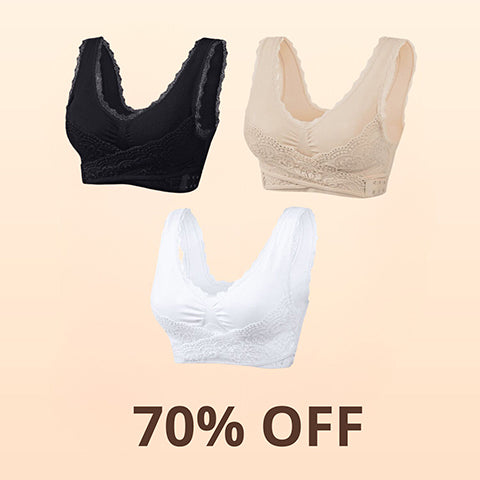 🔥THE LAST DAY SALE OFF🔥Comfortable tight lace bra