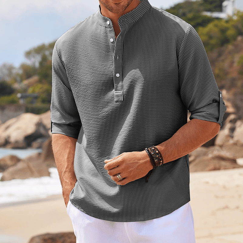 🎁Men's Casual Cotton Shirt  Ultimate Comfort and Style🔥-BUY 2 FREE SHIPPING