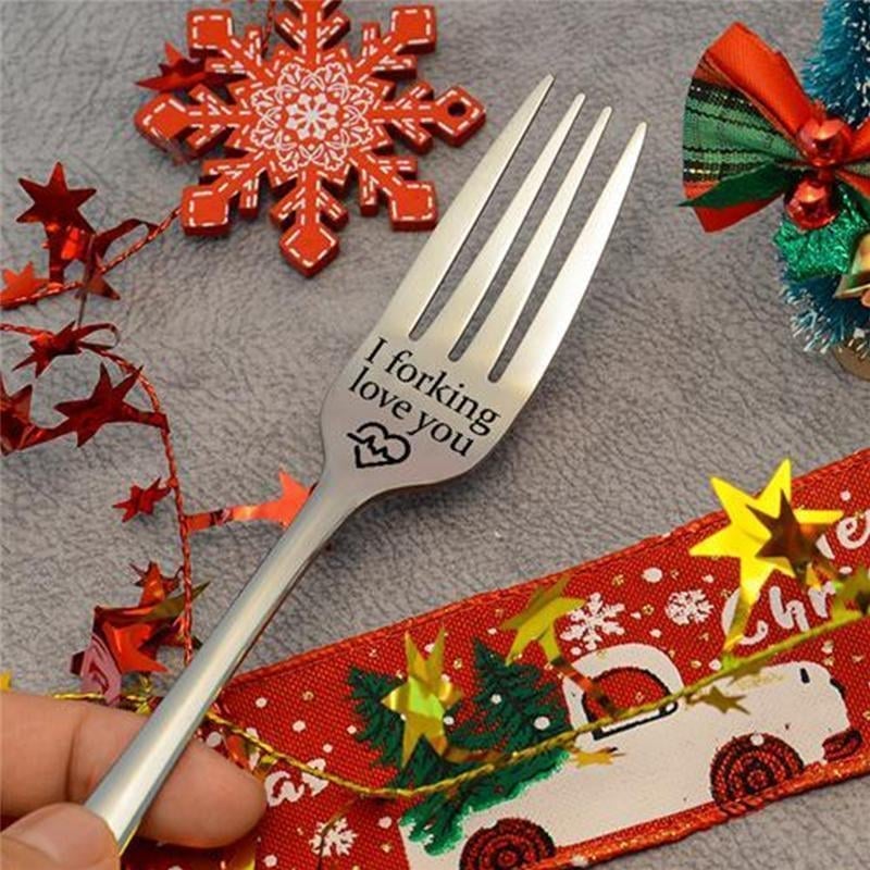 🎁Christmas Sale-Engraved Fork-Best Funny Gift For Loved One