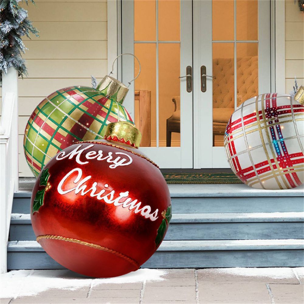 🎉Outdoor Christmas PVC inflatable Decorated Ball