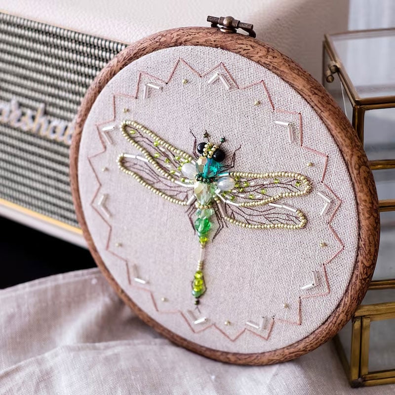 Insect Bead Embroidery DIY Craft Kit