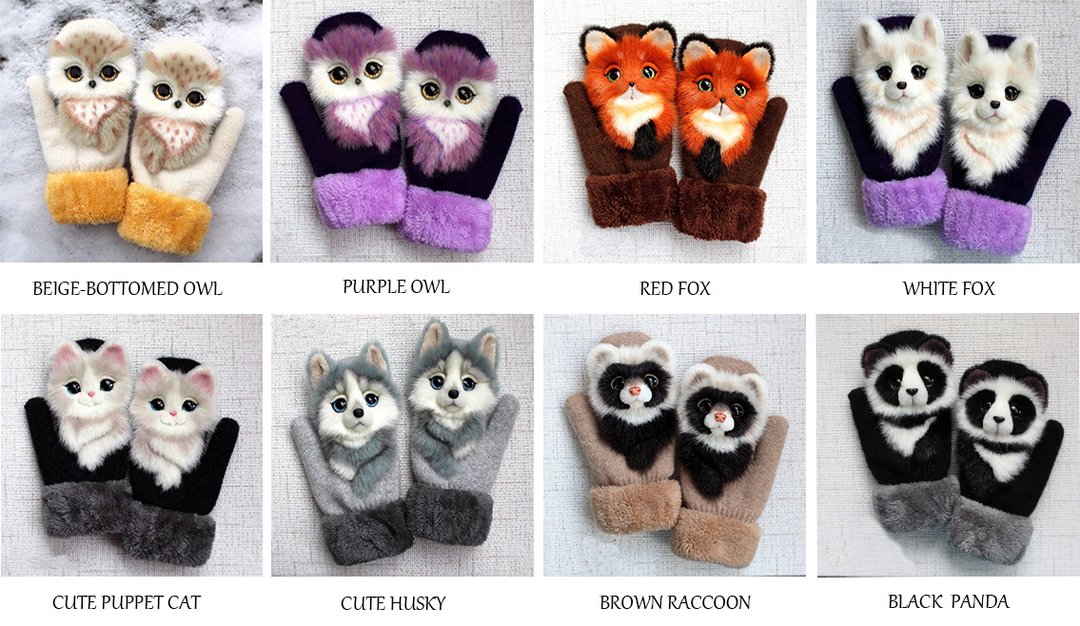 Hand-knitted animal Mittens 🔥Early Christmas Hot Sale🔥