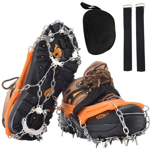 🔥Outdoor recommendations🔥 Upgraded Snow Boots Anti-slip Claws