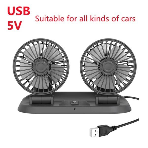 🔥Today Special offer 🔥Newly Double Cooling Car Fan