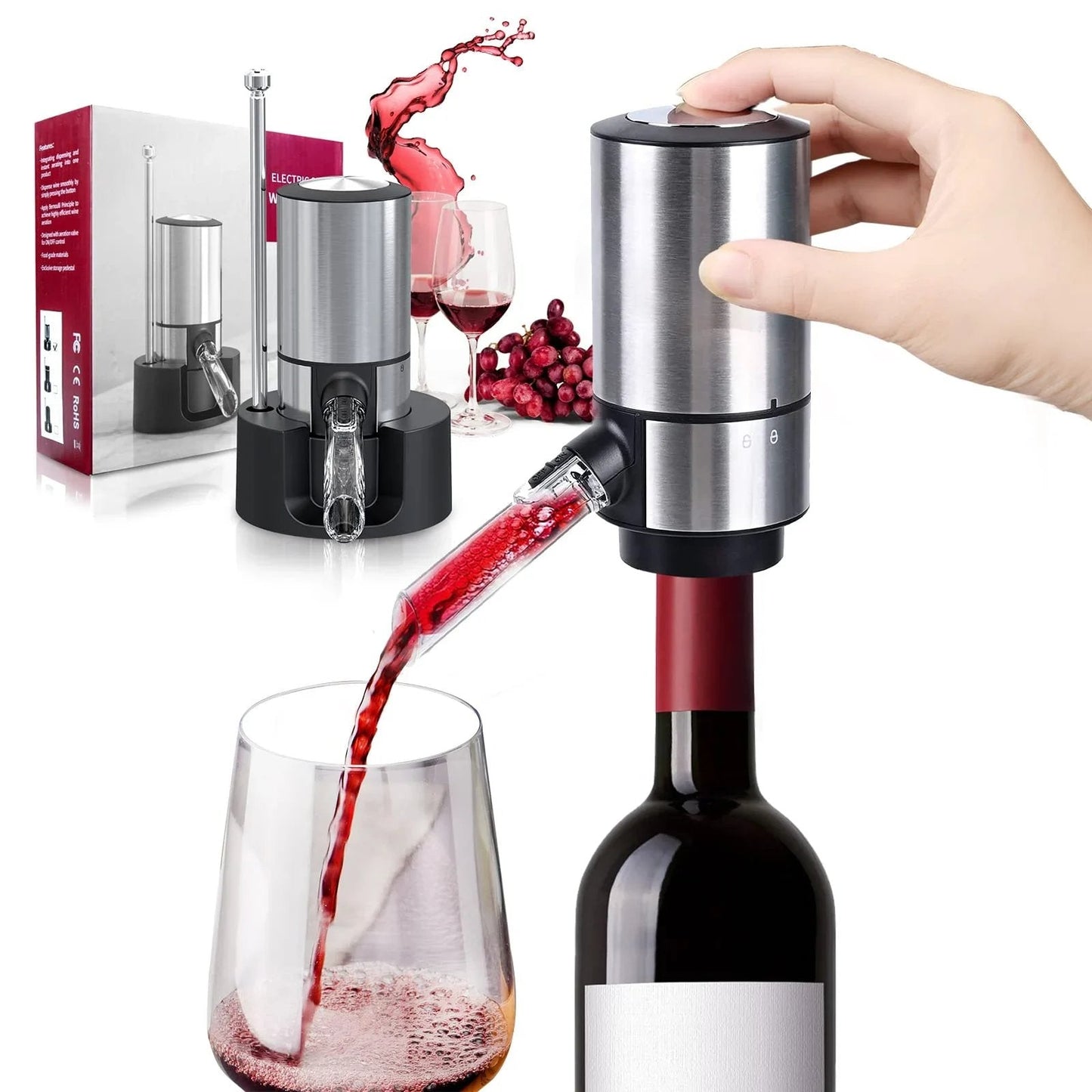 🔥HOT SALE - Electric Wine Aerator Pourer