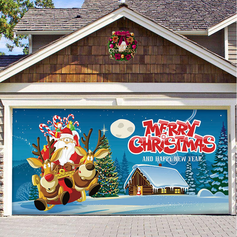 🎁Christmas car door decoration